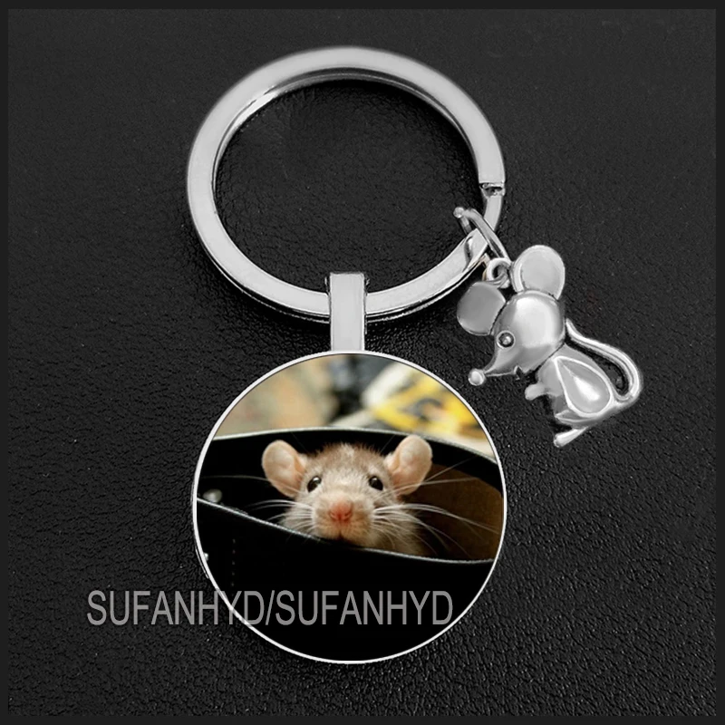 New Cute Mouse Keychains Lovely Rat Key Chains for Women Person Girl\'s Favorite Gift Souvenir