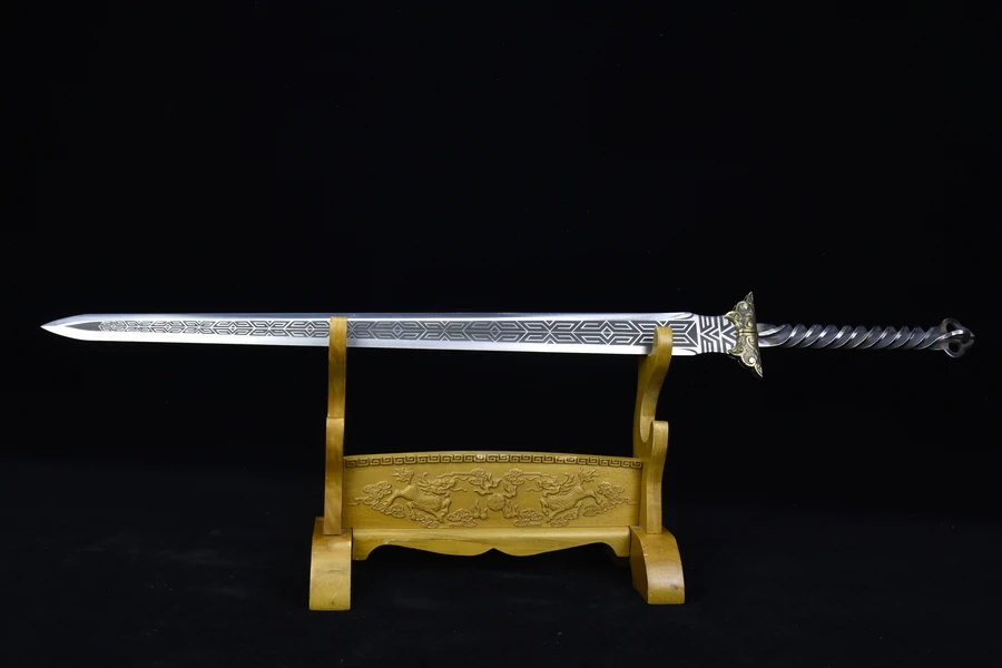 101cm medieval Viking real sword made of stainless steel, cosplay role-playing weapons, ninja kung fu katana, movie performance