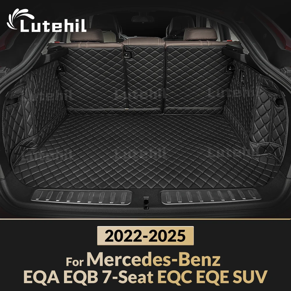 

Для Mercedes-Benz EQA 2022-2025 EQB 7-местный 2022-2025 EQC 2020-2023 EQE SUV 2022-2025 Автомобильный коврик для багажника с полным покрытием Автомобильный грузовой коврик