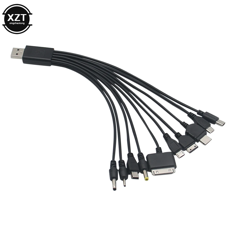 마이크로 USB 멀티 충전기 USB 케이블, 휴대폰 코드, KG90 소니 휴대폰 삼성 태블릿용, 10 인 1, 신제품