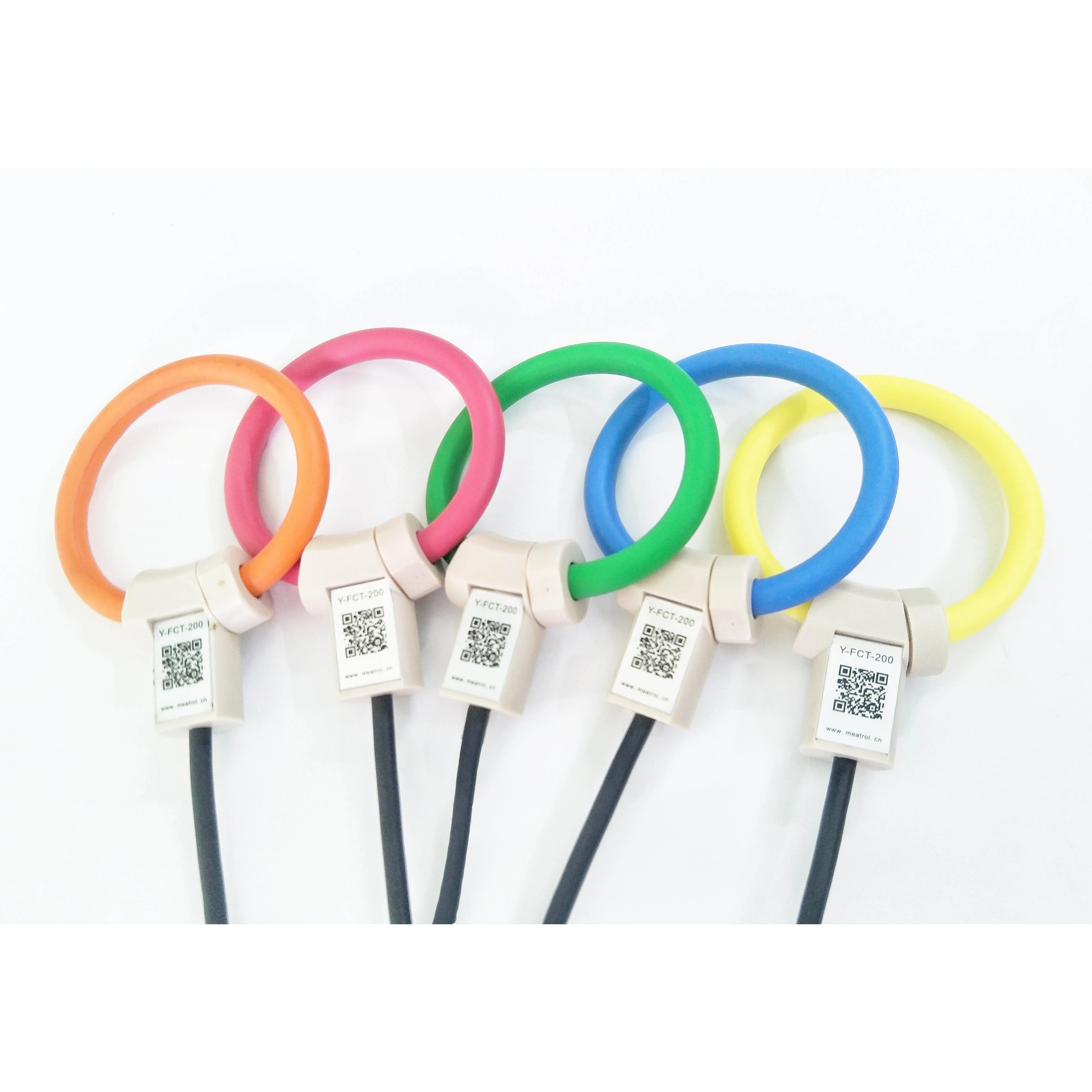 Electrical Measurement and Monitoring Flexible Rogowski Coil Clamp Sensor AC Current Transformer