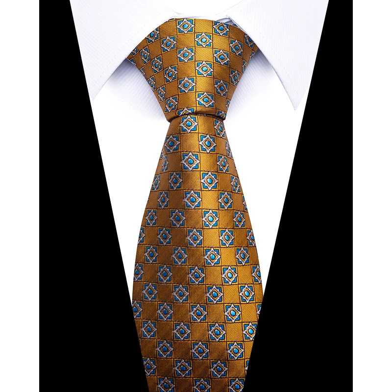 Wholesale 2023 New Design 7.5 cm Jacquard Tie Men Red Floral Suit Accessories Fit Formal Party