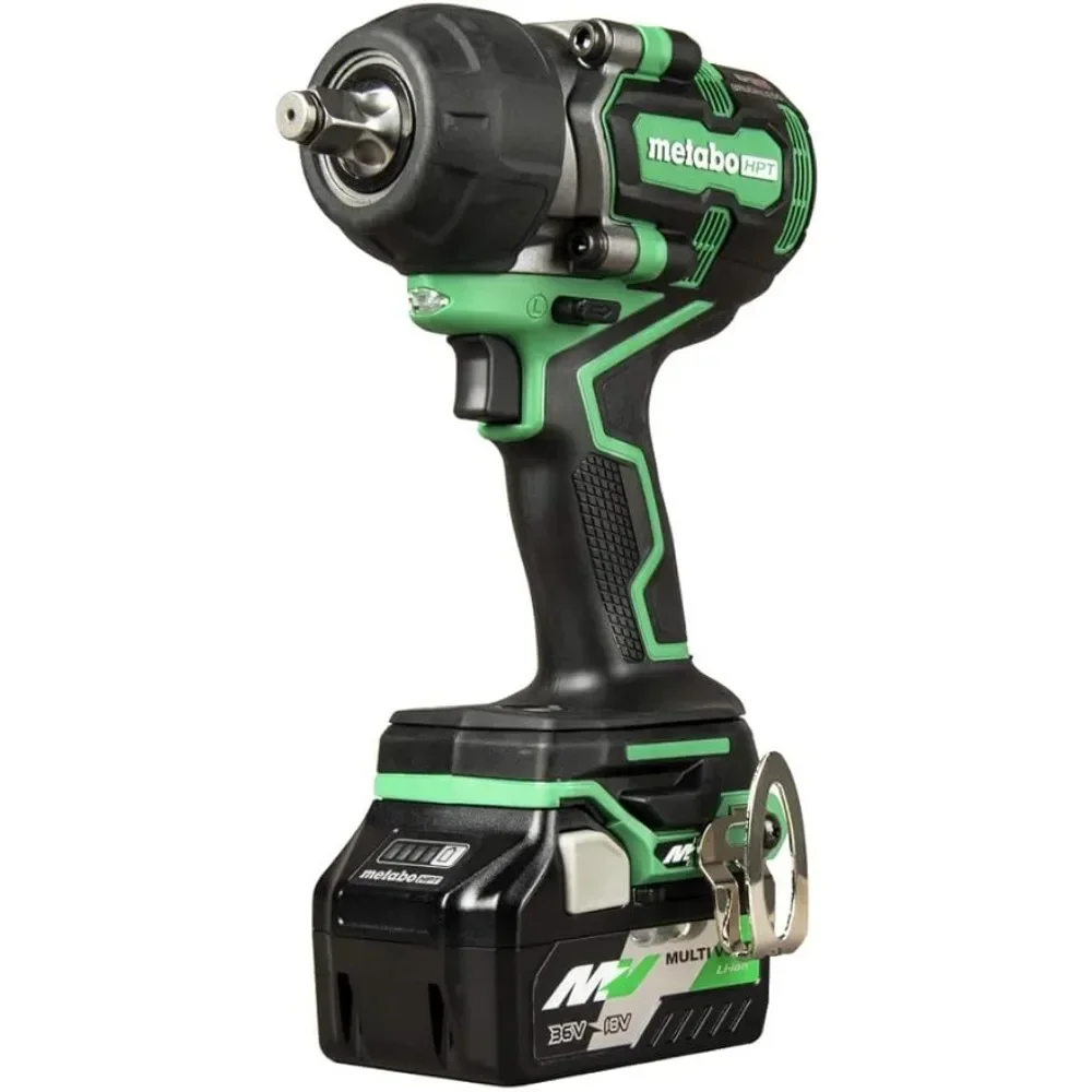 

%a HPT 36V MultiVolt ½-Inch Mid-Torque Cordless Impact Wrench Kit | 4-Stage Speed Selection | Brushless Motor | IP56 Compliant