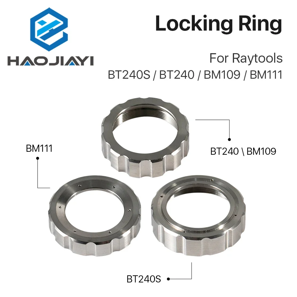 

Raytools Fasten Ring For Fiber Laser Cutting Head BT240 BT240S BM111 Nozzle Connection Part for Raytools Laser Head