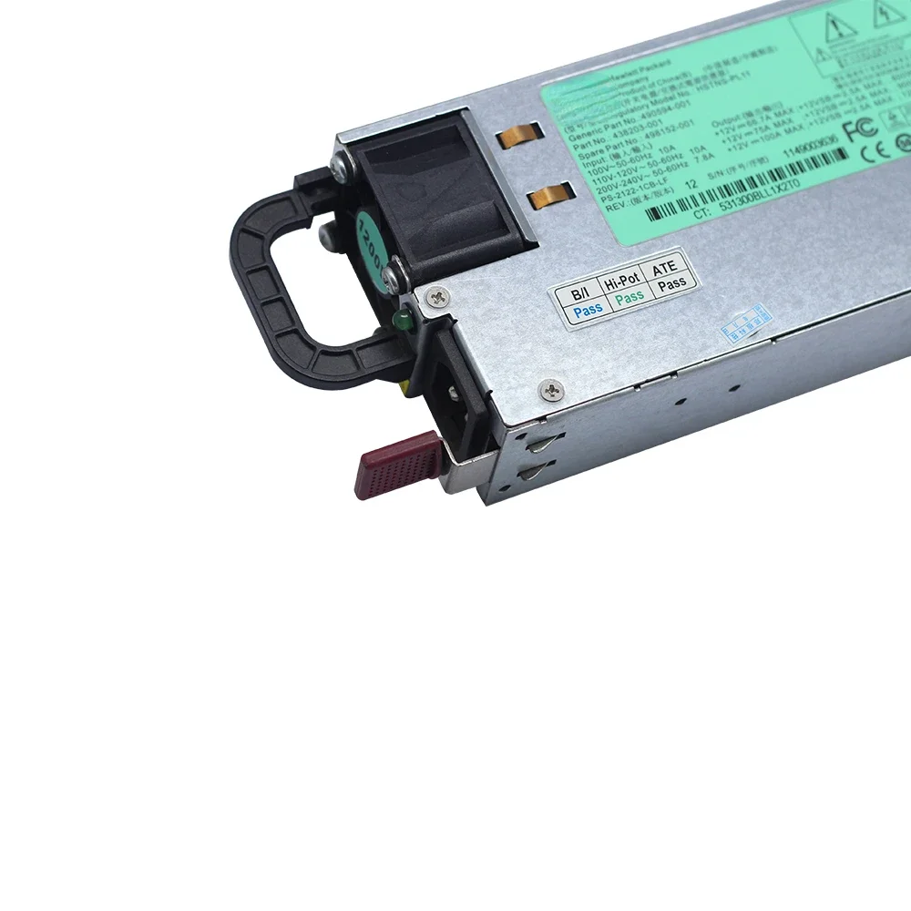 Оригинальный 1200 Вт HSTNS-PL11 498152 -001 490594 -001 438203 -001 Блок питания сервера для импульсного адаптера питания HP DL580G6 G7