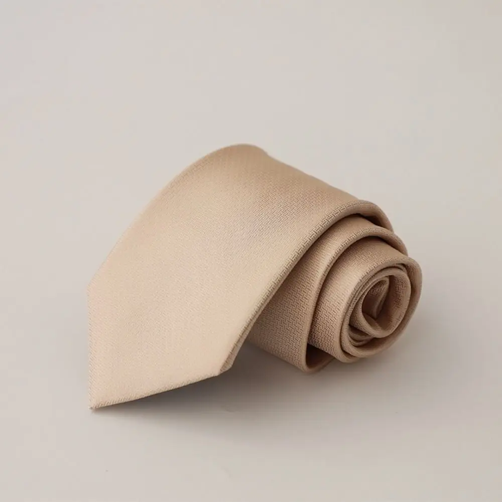 Mode 8 cm largeur rayé cravates à la mode messieurs couleur unie hommes cravate élégant noir gris hommes cravate de mariage pour les affaires