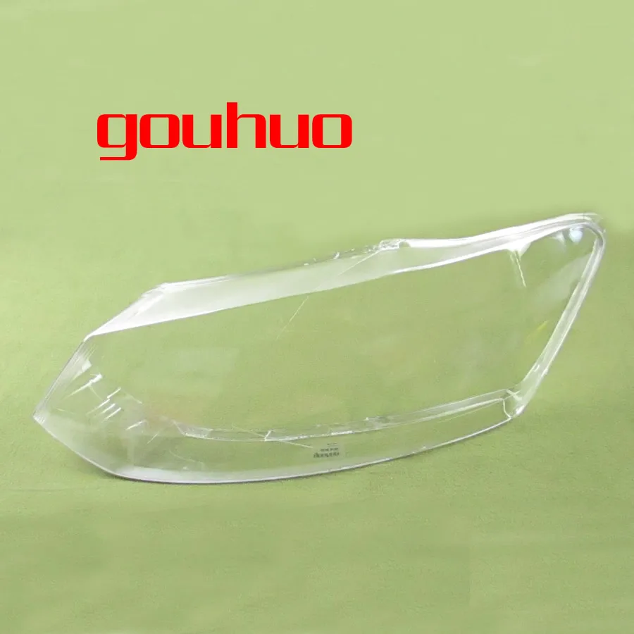 For  VW Polo 2014 2015 2016 2017 2018 Headlamp Housing Transparent Mask Cover Headlight Shell Plexiglass Replace Original Lens