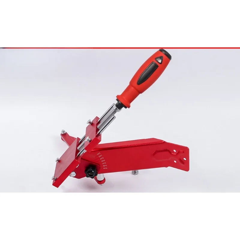 Lawn Mower Blade Sharpener for Grinding and Polishing Interchangeable Left and Right Hand Aluminum Alloy 15-45 °
