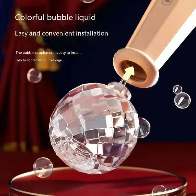 휴대용 전기 기계 버블건 어린이 자동 다공성 블로워 기계 야외 장난감