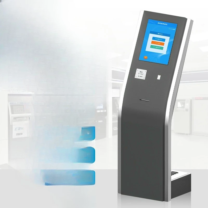 

Hospital bank office hall queuing number calling machine wireless touch screen