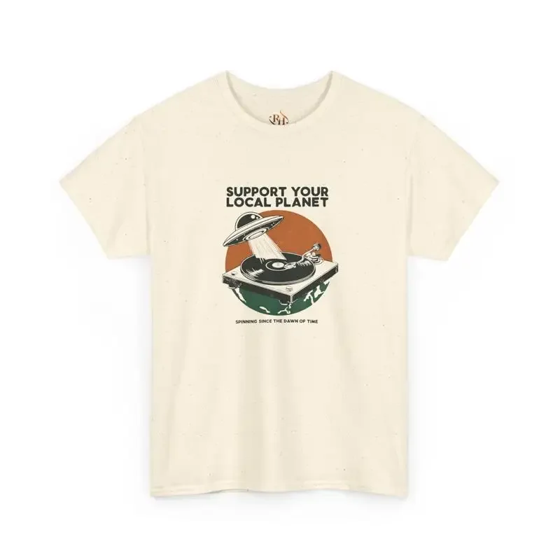 Retro Activist T Shirt Rock Vintage Eco Friendly Casual Wear Earth