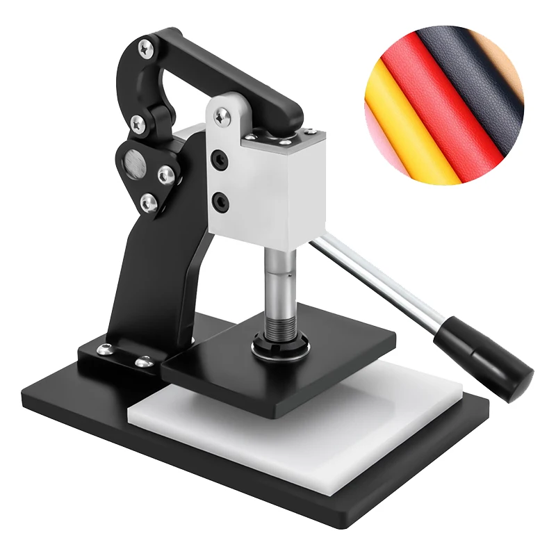 Leather DIY Small Leather Fabric Sample Cutting Punching Machine Different Cutting Shape