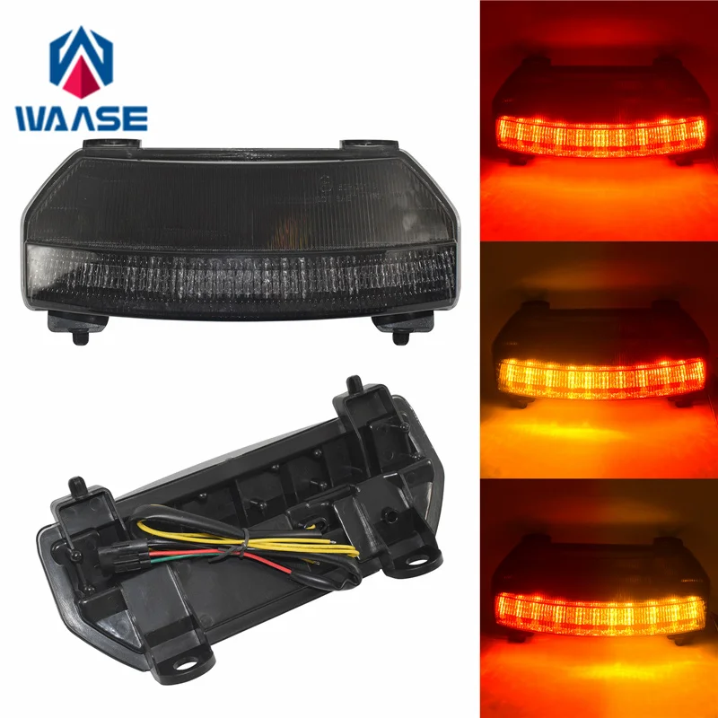 

waase для Honda Fury VT1300CX/VT1300CXA ABS 2009 2010 2011 2012-2017 задний фонарь, задний тормоз, указатели поворота, встроенный светодиодный светильник
