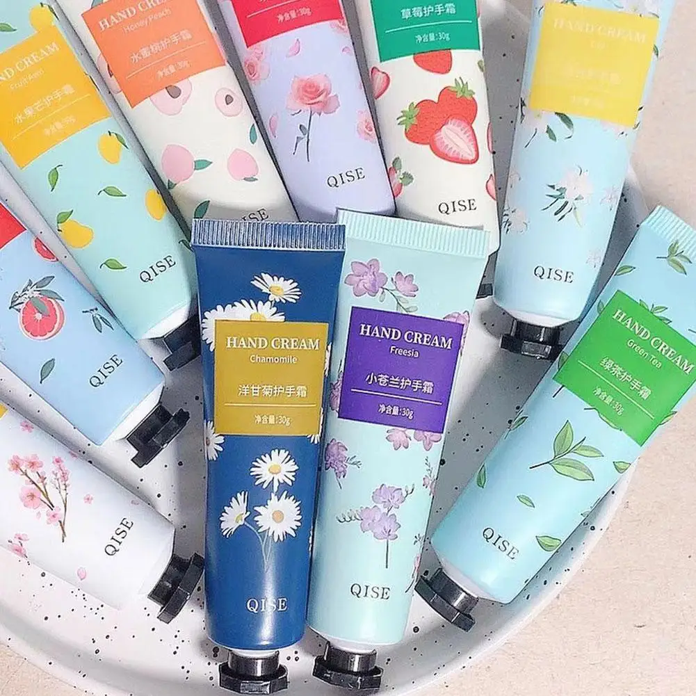 30g Plant Extract Moisturizing Hand Cream Anti-crack Hydrating Hand Cream  For Women Refreshing Smooth Skin Care Beauty