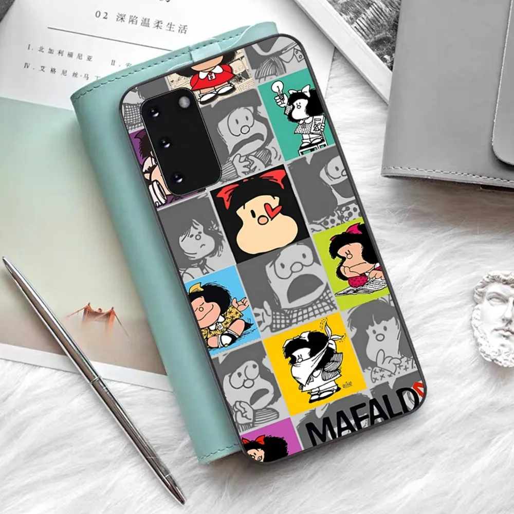 M-Mafalda  Phone Case For Samsung S 9 10 20 21 22 23 30 23 24 plus lite Ultra FE S10lite Fundas