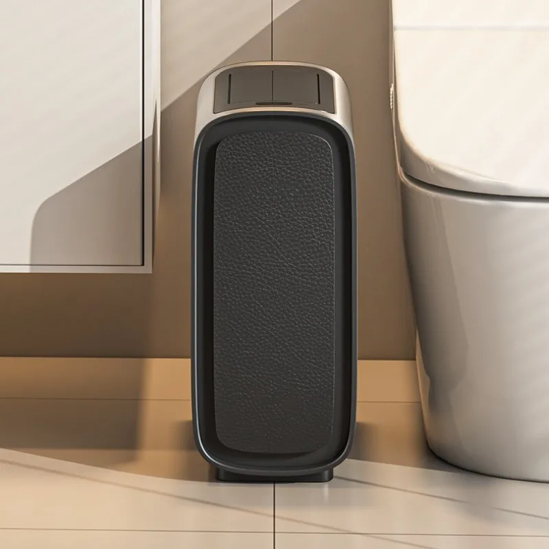 Sensor Trash Can Stainless Steel Smart Trash Bin Large Capacity Kitchen Tall Garbage Bin Bedroom Cleaning Tools Accessories