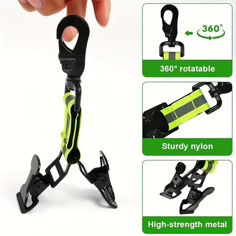 Glove Clips Firefighter Glove Strap Gloves Holder for Hangin