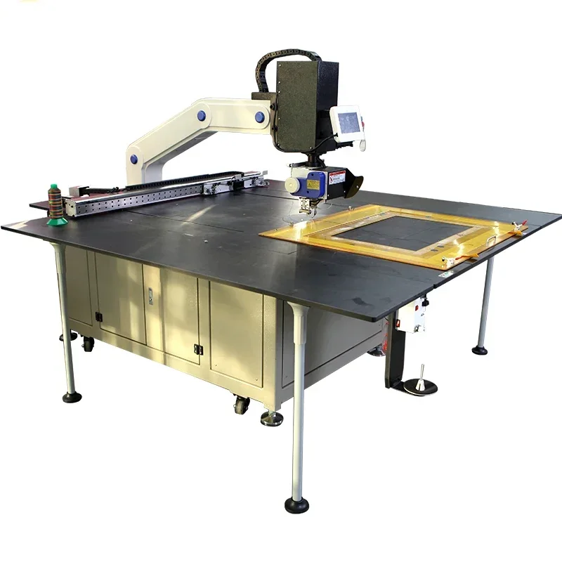 HUAMEI industrial sewing machine  cnc computerized programmable pattern sewing  machine