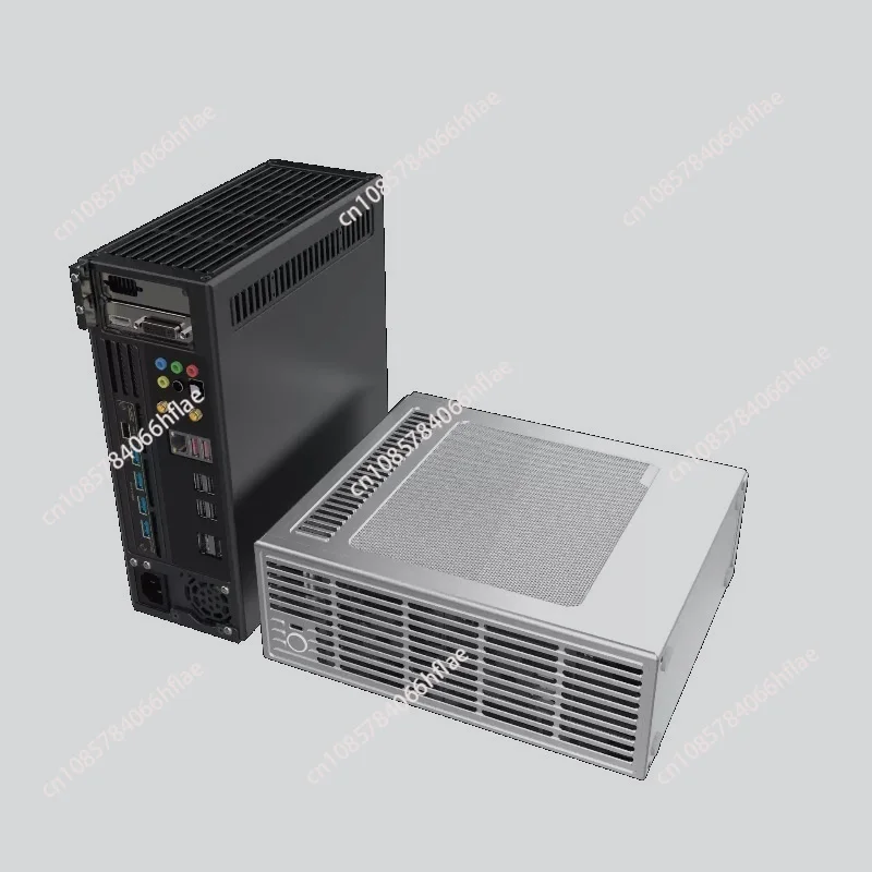

ZS‑D2 Mini ITX All‑Aluminum Chassis, V4 4.9L Small‑size Computer Shell Compatible With Semi‑Height Graphics Card