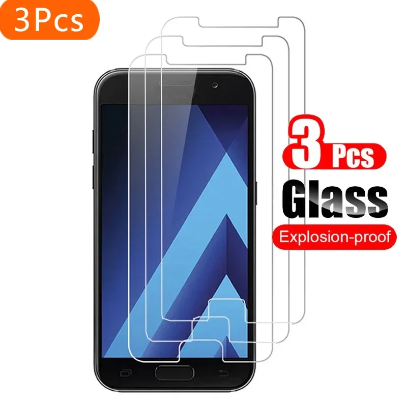 3 шт. закаленное стекло для Samsung Galaxy A5 2015 A500F 2016 A510F 2017 A520F 2018 Защитная пленка для экрана 9H 3 шт. закаленное стекло для Samsung Galaxy A5 2015 A500F 2016 A510F 2017 A520F 2018 Защитная пленка для экрана 9H