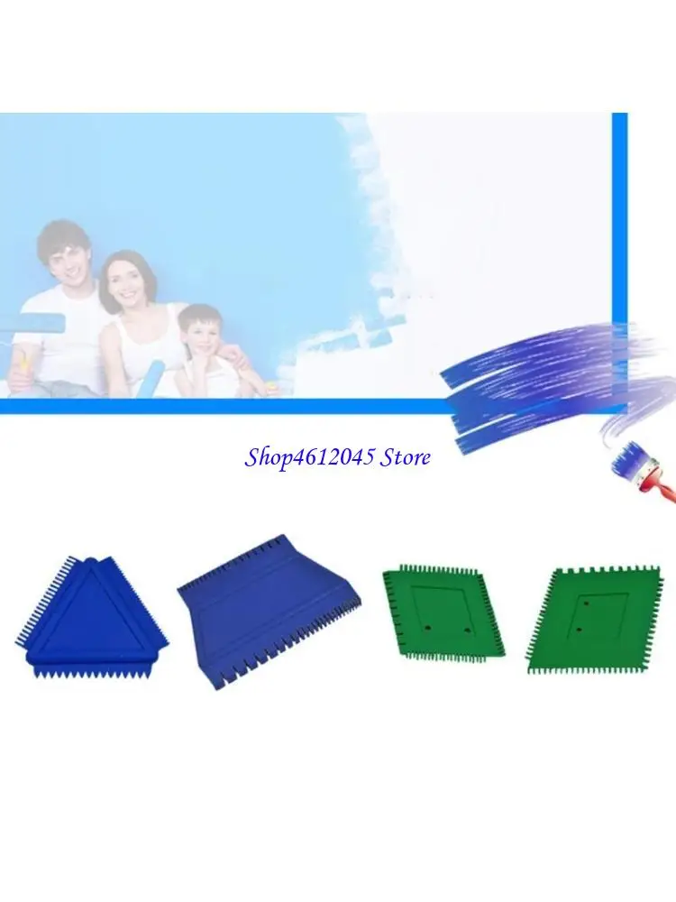 

L69A Diatom Mud Art Paint Scraper Rubber Tooth Mouth Scraper