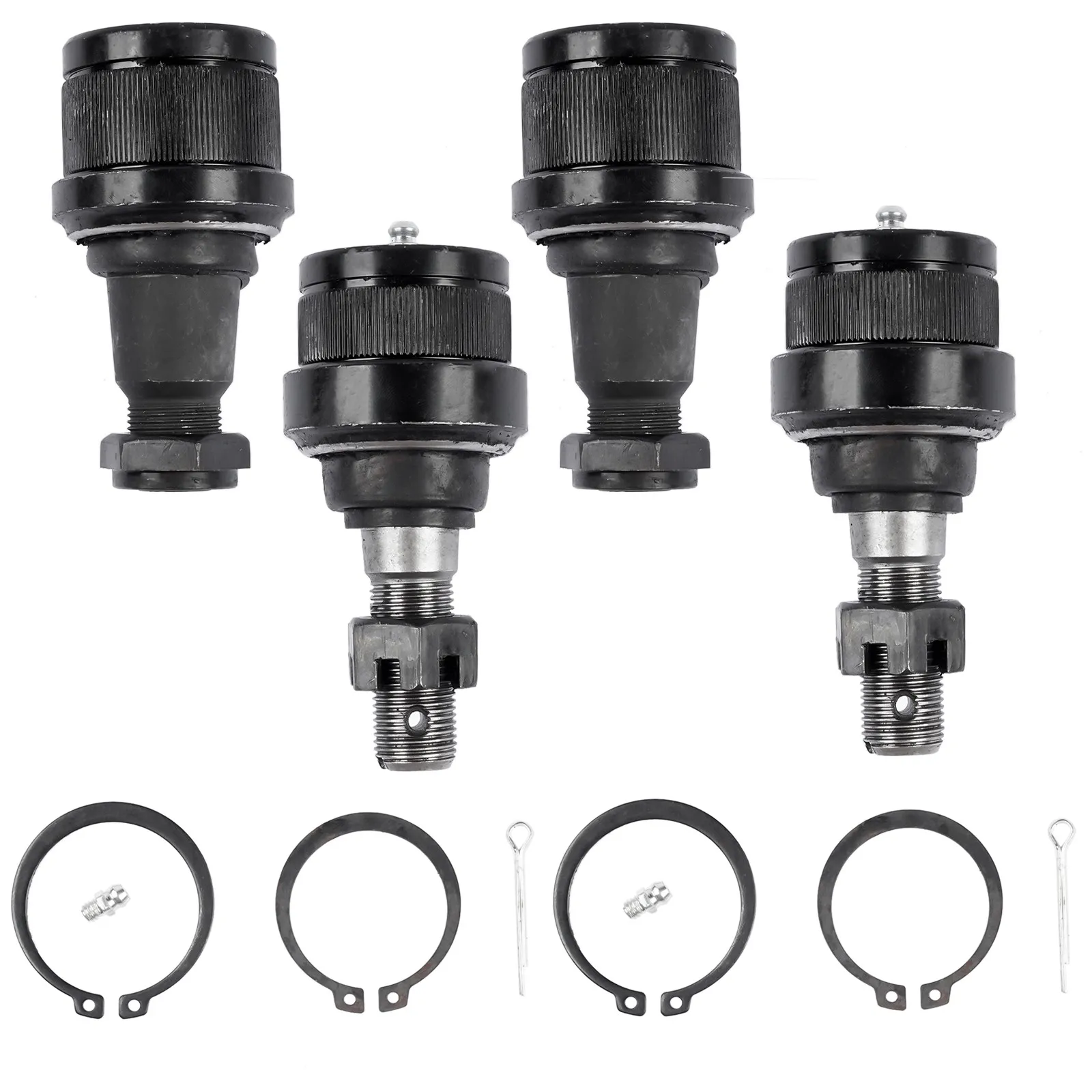 AP01 4Pcs Upper & Lower Ball Joint Package For 94-99 Dodge Ram 2500 3500 4WD ONLY 9920BJPACK, KR8607T, KR80026