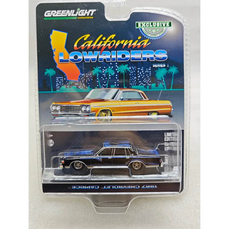 Greenlight 1/64 пропорция новый стиль Ford Mustang LX Dodge B-100 серии литая под давлением модель автомобиля из сплава детский рождественский подарок