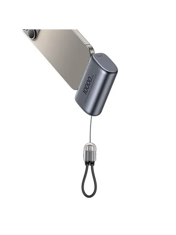 Внешний аккумулятор USAMS Power Bank 10000 мАч с быстрой зарядкой USB-C, мощный портативный повербанк для ноутбуков, Xiaomi 13, iPhone 14