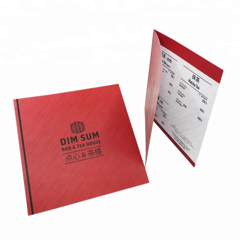 

50 0.Zhang.Custom.210*210mm printing square half fold brochure pamphlet printing in shanghai