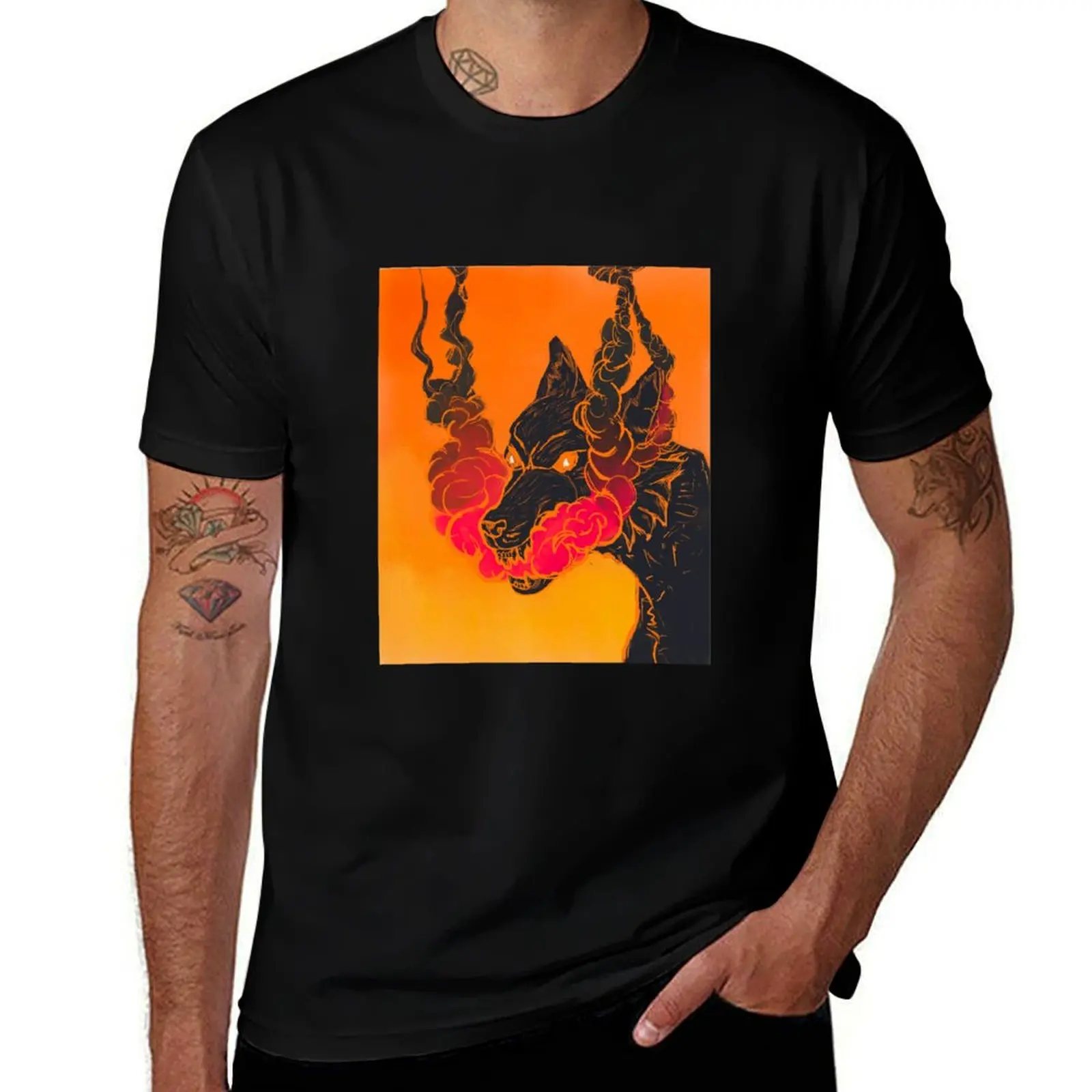 Hell Hound Smoke Show T-Shirt funny t shirts man T-Shirt