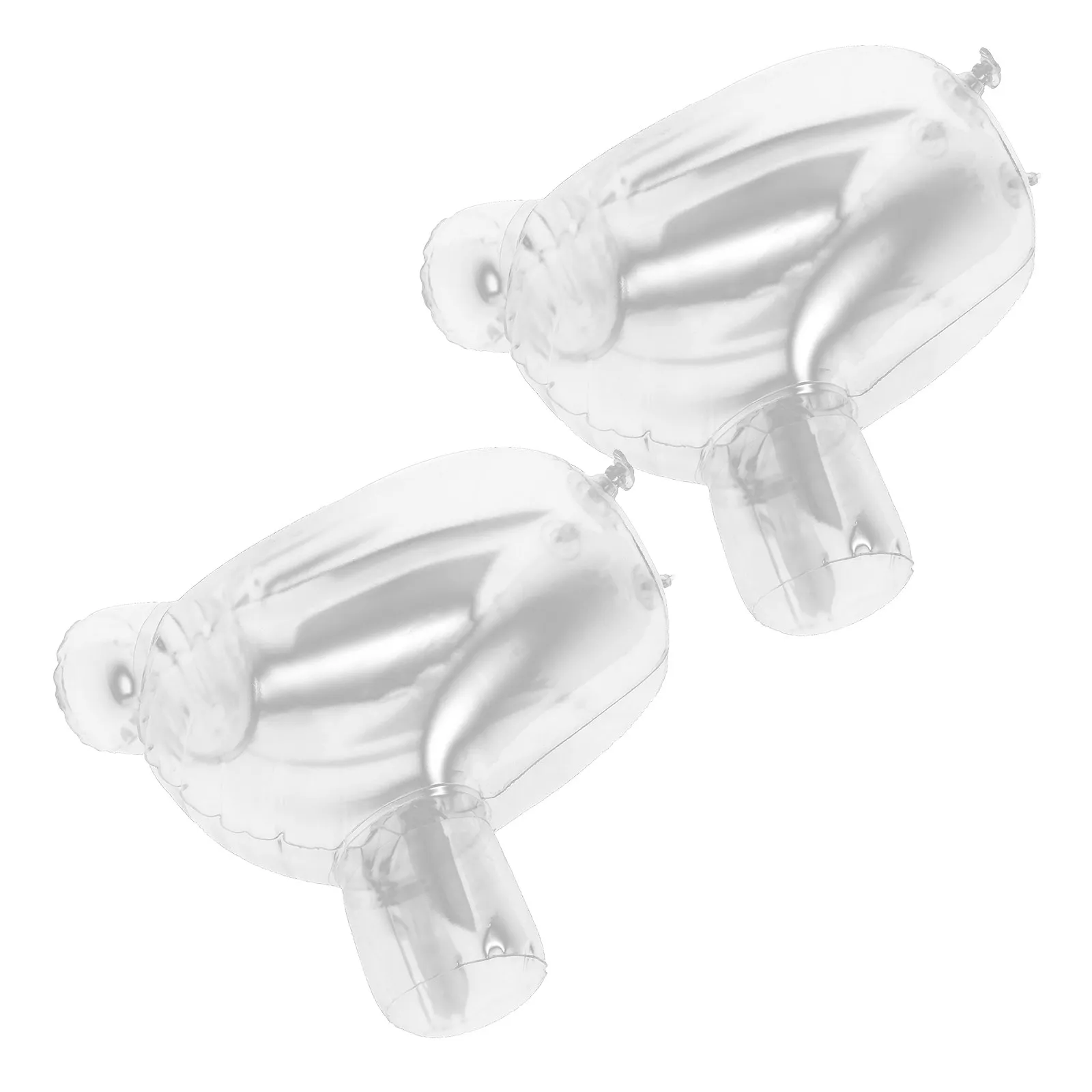 2Pcs Diaper Display Stand Inflatable Mannequin Reusable Clear Pants Holder for Retail Exhibition Diaper Showcase