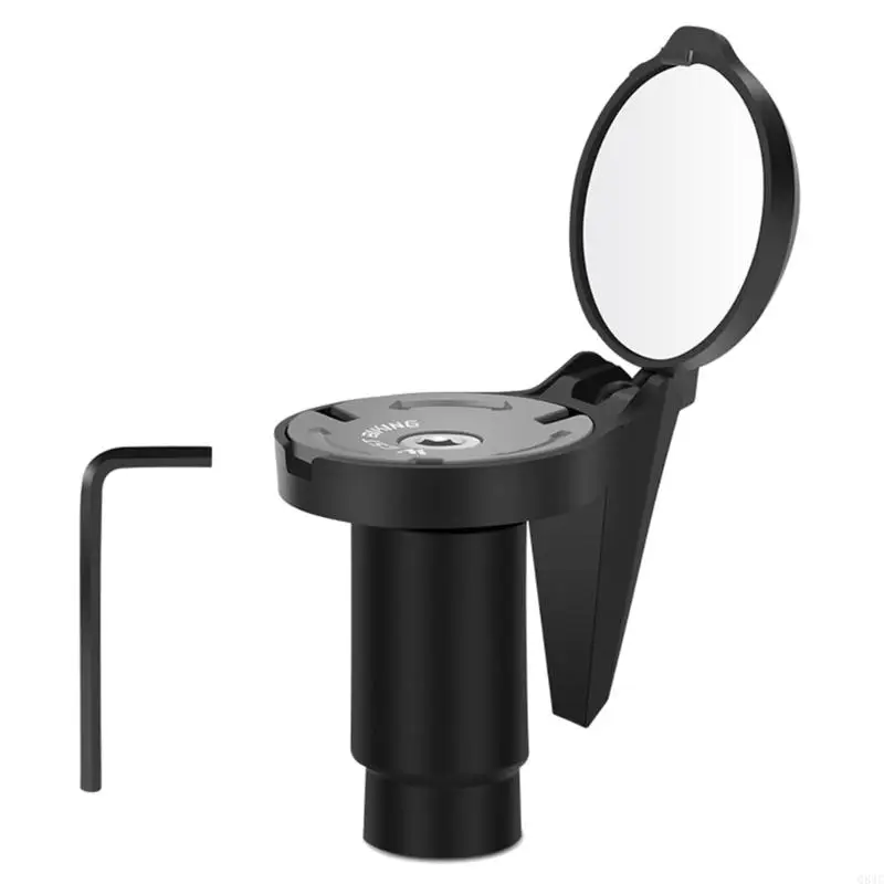 

Q84C Bicycles Rearview Mirror Handlebar 360-Degree Adjustable Convex Bike Mirror Cycling Safety Warning Bicycles Reflector