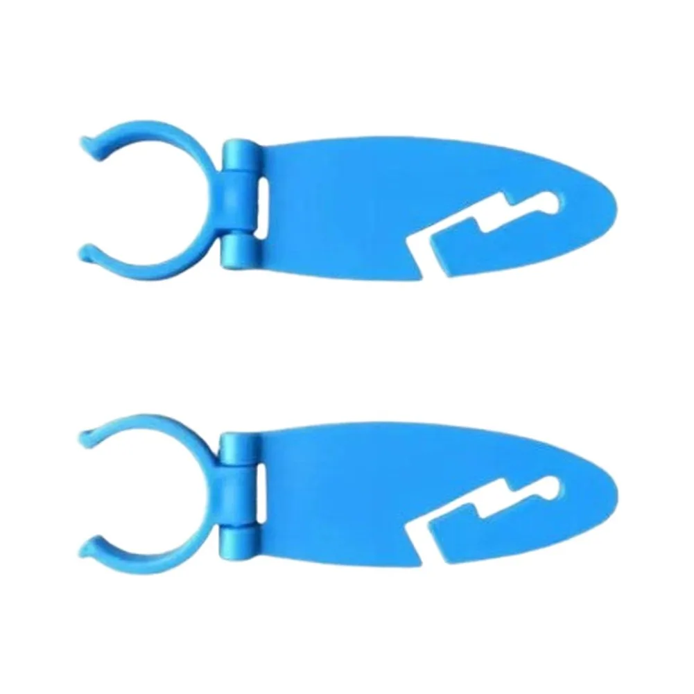 Metal Paddle Holder Clamp for Stand Up Paddleboards Practical Stylish Design 11x3.3cm Two Piece Water Sports Accessory
