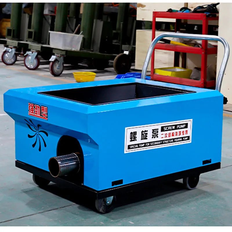 Picture 3: Small Spiral Concrete Pump Secondary Structure Concrete Pump Small Ground Pump Spiral Feeder Pouring