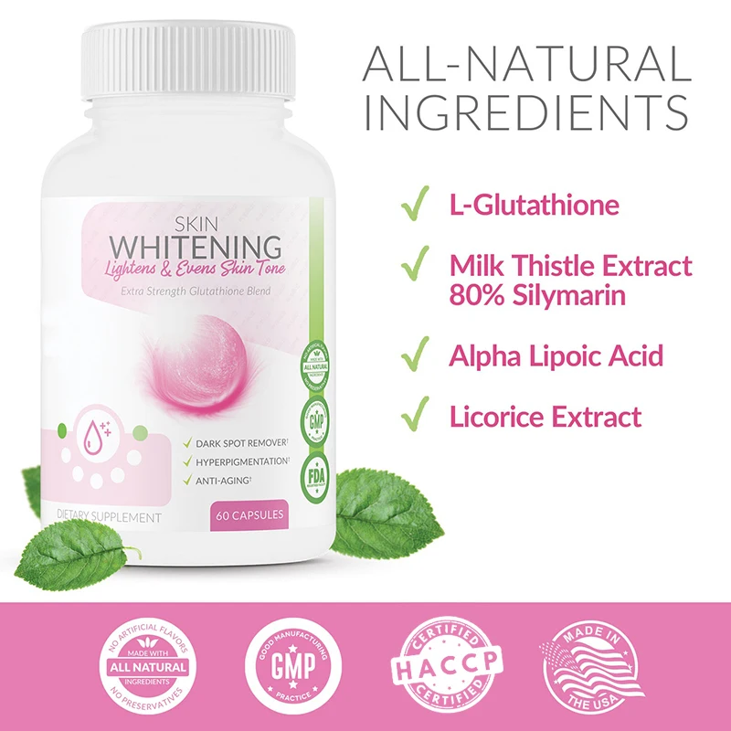 Glutathione Antioxidant - Supports Skin and Immune Health, Protects Cells From Oxidative Stress