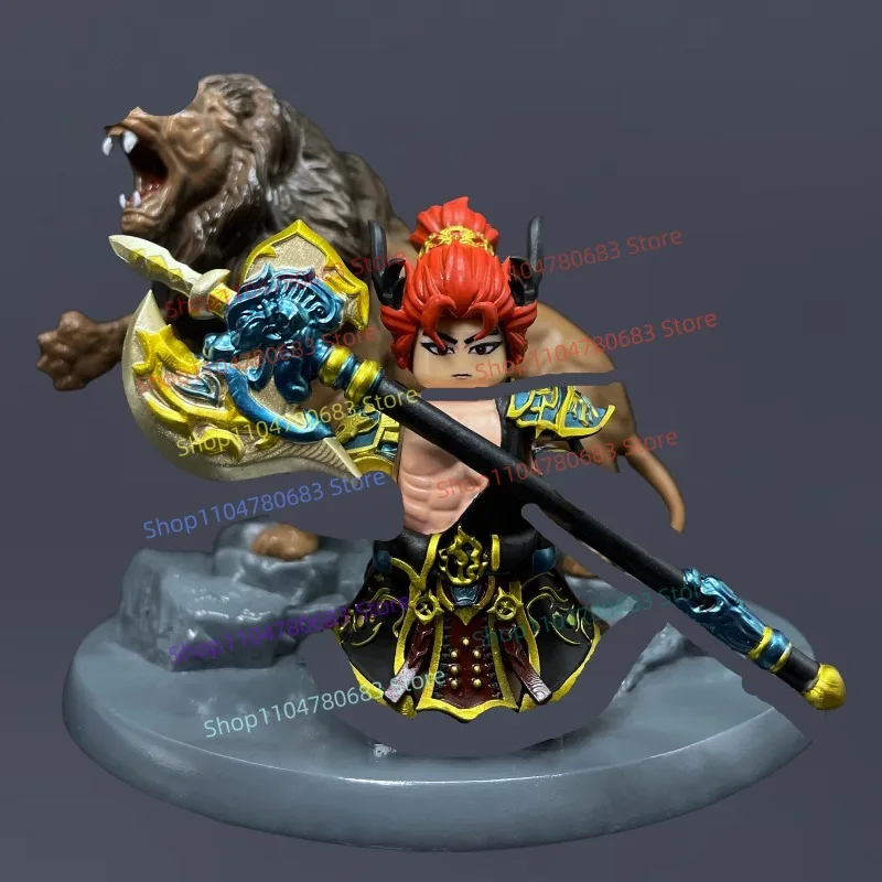 

MOC Building Blocks Anime Cartoon Dragon Nine Sons Mini Doll Model Assembly Armor Accessories Collection Toys Christmas Gifts