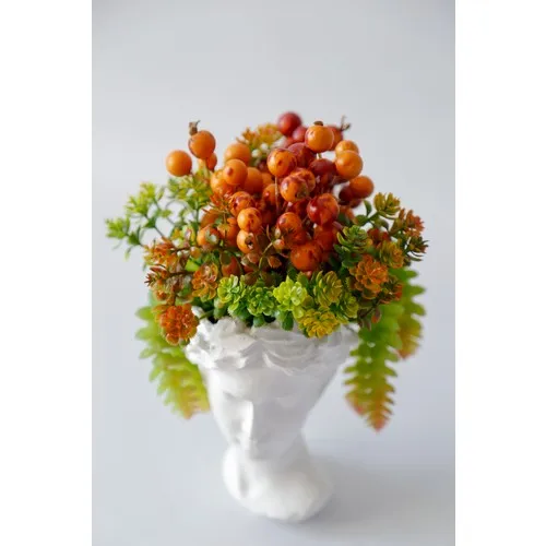 Besa Flowers Sukulentli Orange Helen Arrangement