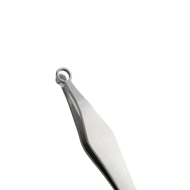 

1PCSUniversal Nose Hair Trimming Tweezers Stainless Steel Eyebrow Nose Hair Cut Manicure Facial Trimming Makeup Scissors Trimmer