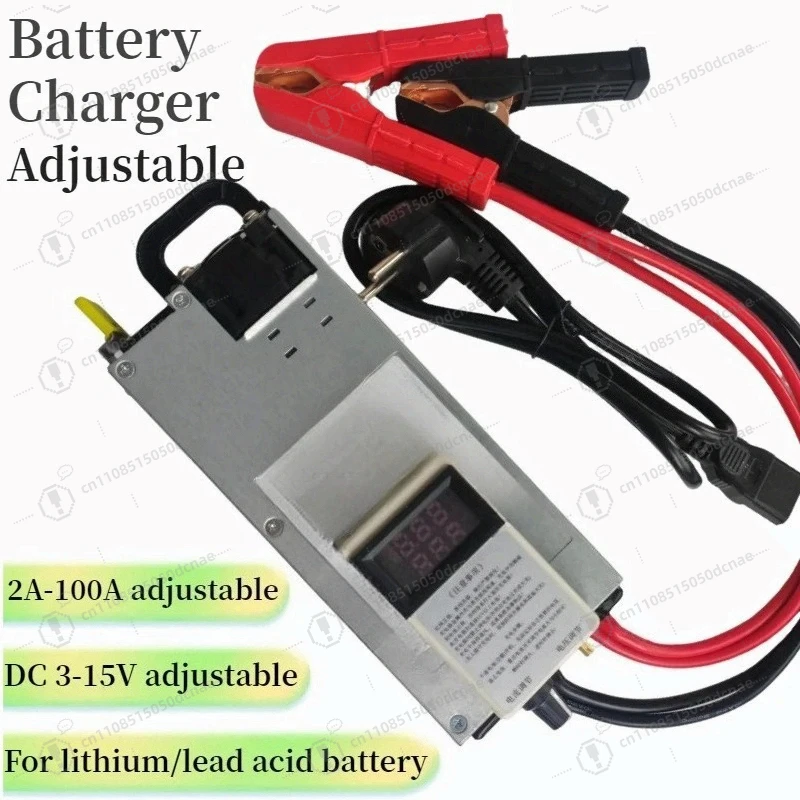

3-15V 3-100A 12V 100A 80A Adjustable Charger 14.6V 100A 12.6v 50A 30A Lithium Polymer For Lithium Ion Battery Lead Acid Battery