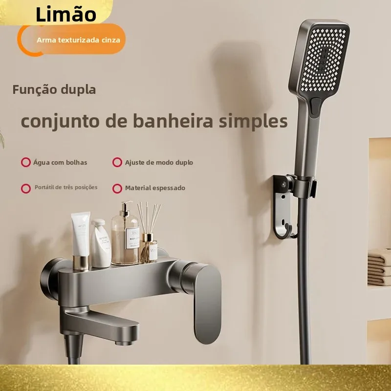 chooxiwu-lemon-bathroom-shower-faucet-mixing-valve-shower-shower-set-bathroom-bathtub-mixing-switch-triple-hot-and-cold-faucet