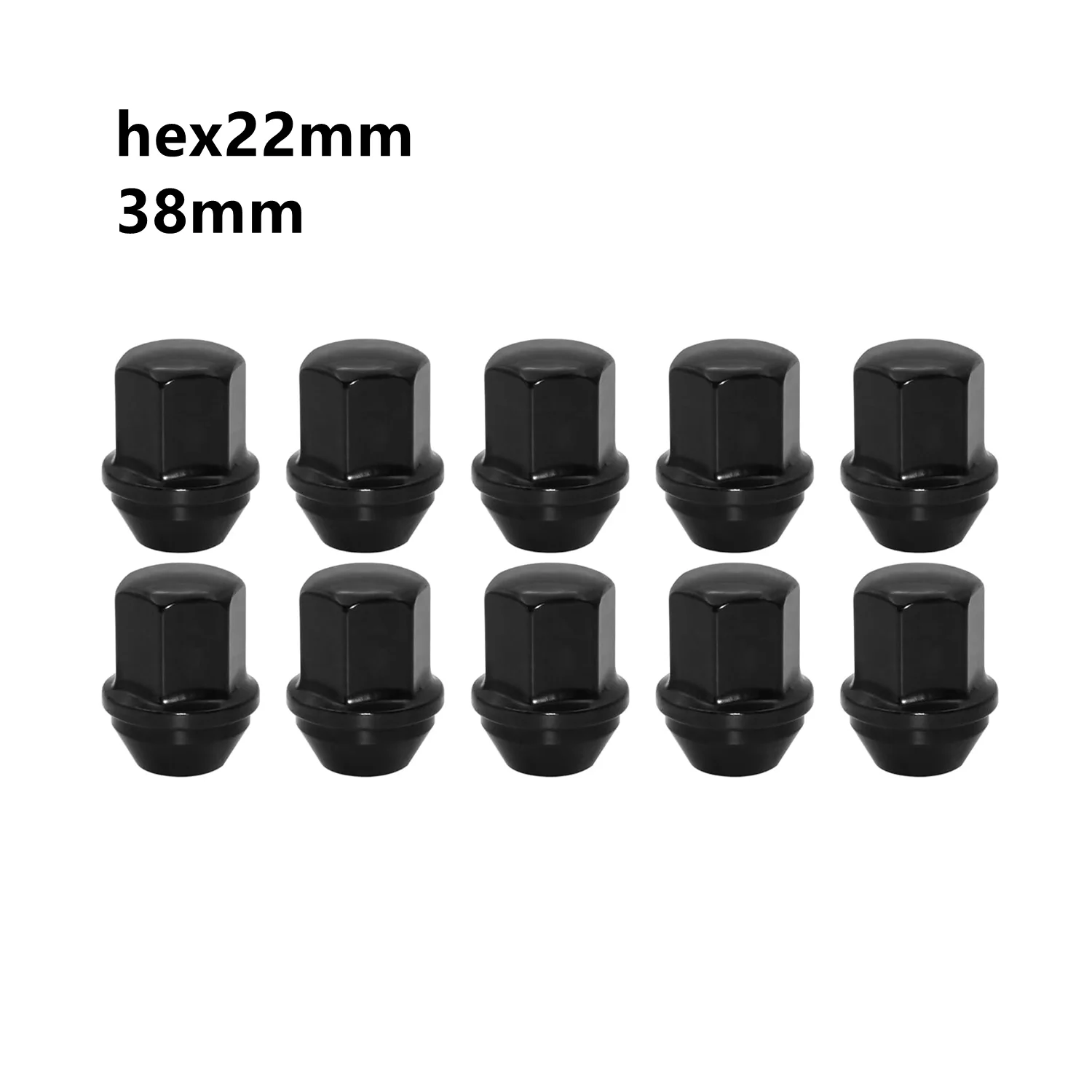 

Колесные гайки M14x1.5 для JEEP Wrangler Grand Cherokee 2011-2022, Jeep, Buick, Cadillac, Ram 1500, шестигранные, 7/8 дюйма, цельные, с закрытым концом