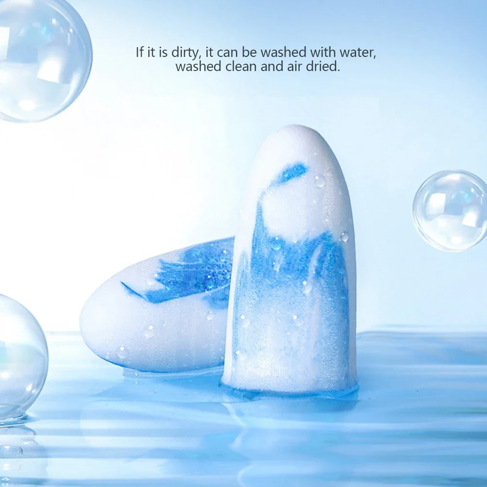 لينة رغوة الحد من الضوضاء سدادة الأذن ، الحد من الضوضاء سدادات الأذن ، والحد من الضوضاء ، وسدادات مدبب ، واقية للنوم ، والسفر ، 5 أزواج ، 10 قطعة #2