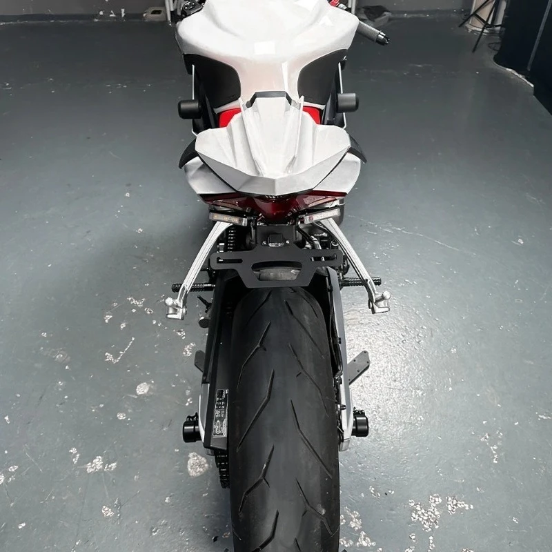 Suitable for Apulia RS660 RSV4 modification Invisible short tail license plate holder