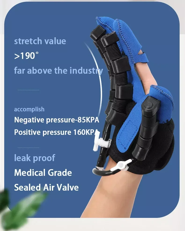 TJ-OM008 شلل نصفي إصبع إعادة التأهيل المدرب روبوت لالسكتة الدماغية وظيفة اليد قفازات تأليف الآلي