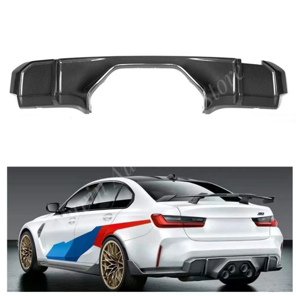 Rear Diffuser Middle Quad Out for BMW G80 G82 G83 M3 M4 MP Style Dry Carbon Fibre Rear Bumper Diffuser