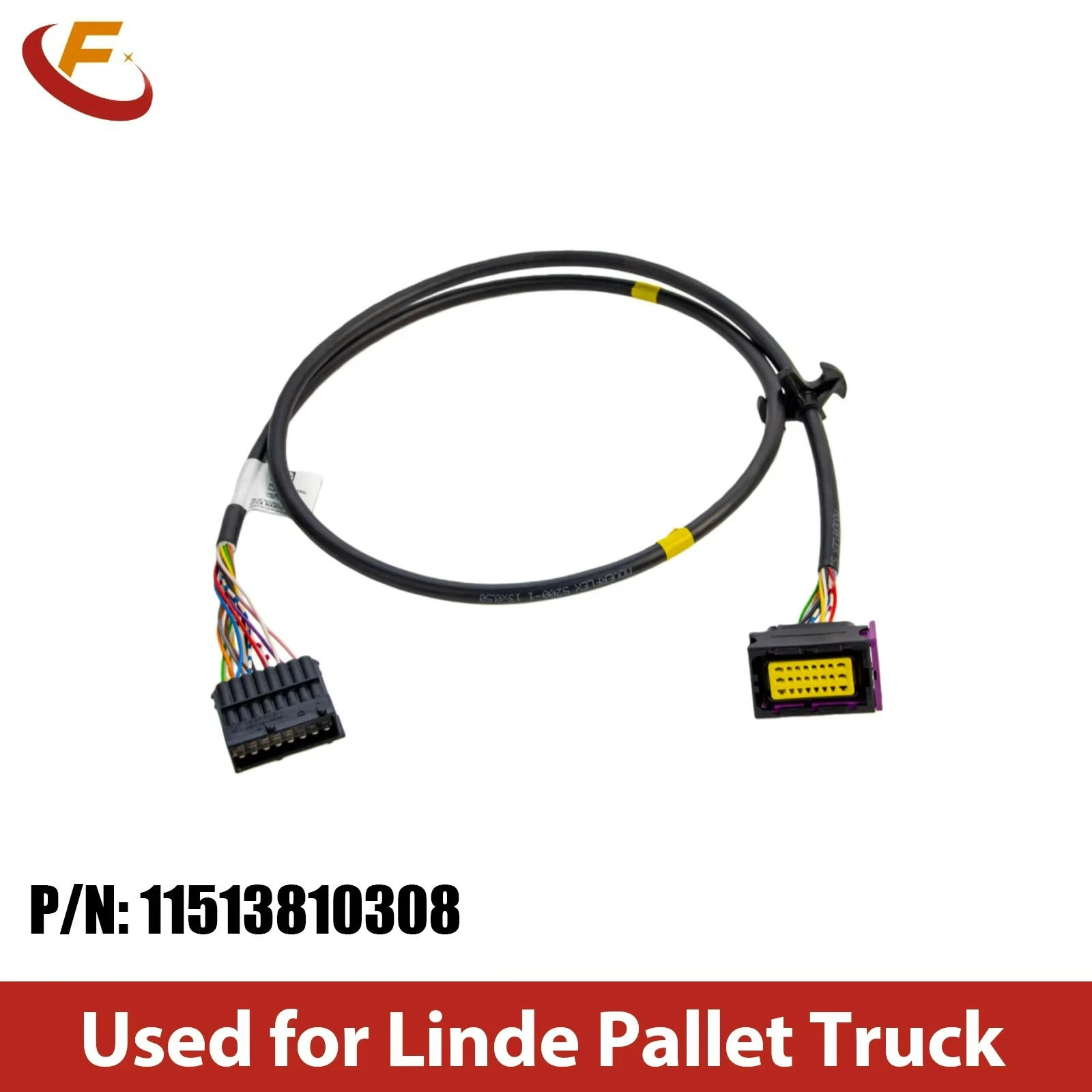 

OEM Forklift Parts Tiller Handle Wiring Harness 11513810308 for Linde 1151-03 T16 T20 Electric Pallet Truck