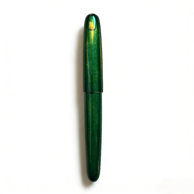 Long Knife Fish Scale Nib Pen 18-layer Lacquer Fountain Pen Balaoye Wooden Shaft Raw Lacquer Iridium Bock 0.5F Ink Pen Business