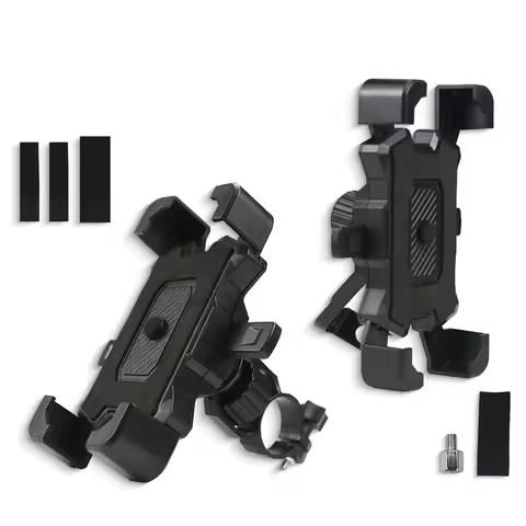 Bicycle Phone Holder For iPhone Riding MTB Bike Moto Motorcycle Stand Bracket Non-slip Cycling 360 Degrees Rotatable Electric