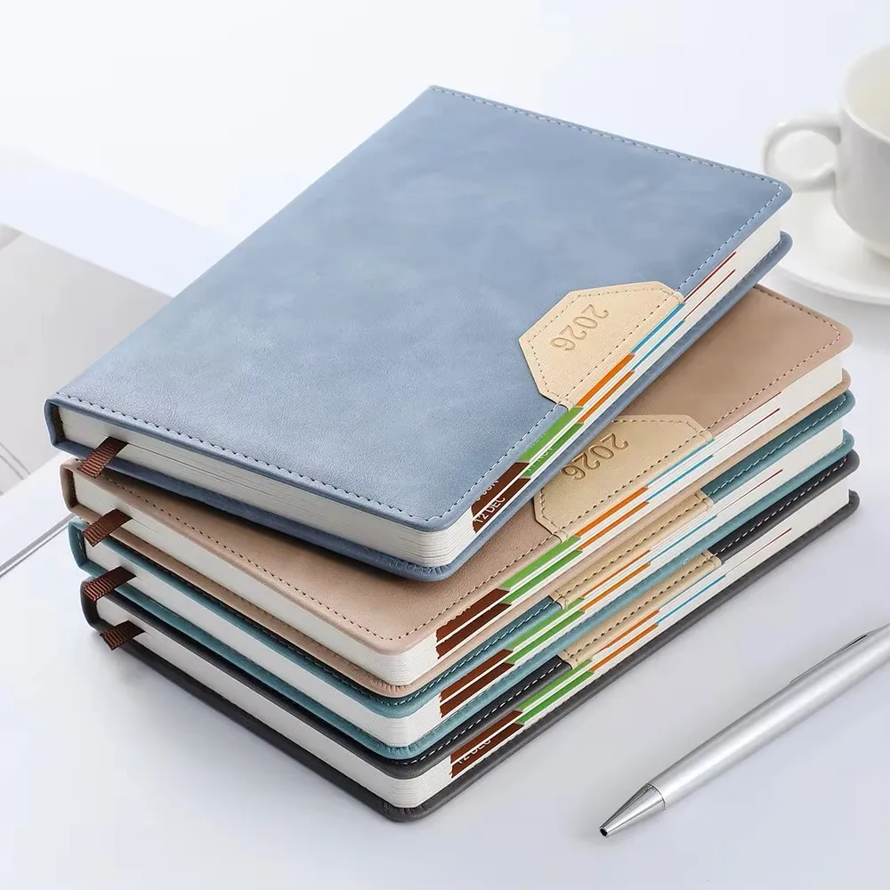 Personalize Logo 365 Day Work Efficiency Manual All-English Core Annual Planner Diary Notebook Office Calendar