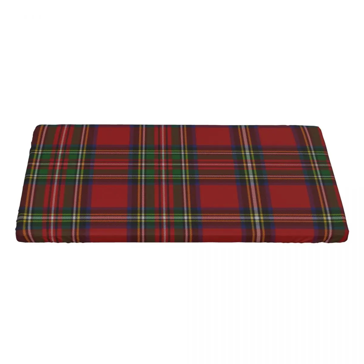 Rectangular Waterproof Oil-Proof Royal Tartan Plaid Tablecloth Table Cover 4FT Fit Classic Gingham Table Cloth